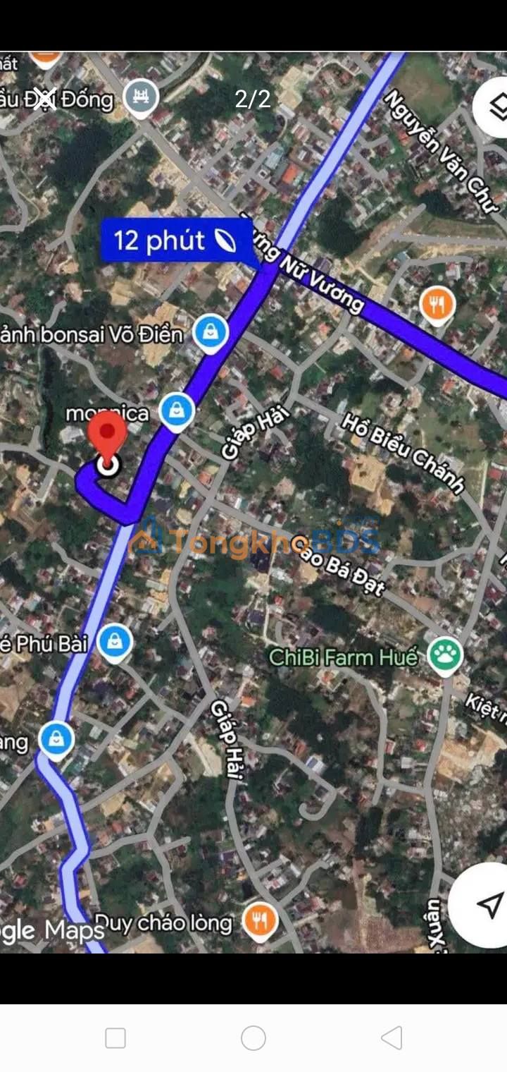 Đất Thủy Phương Huế 250m² giá thỏa thuận - Giá tốt hiếm có