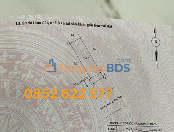 Đất nền Cam Ranh Hoàng Văn Thụ 66m² 4.1 tỷ - Sổ đỏ chính chủ