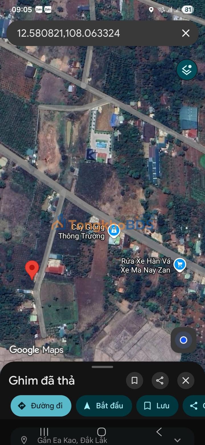 Đất vườn Ea Tam 50m² 1.125 tỷ - Đầu tư dài hạn