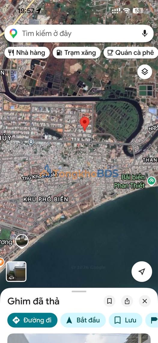 Đất nền Hùng Vương Phan Thiết 210m² 6.8 tỷ - Đường to ô tô