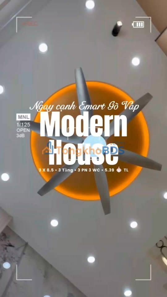 Nhà Emart Gò Vấp 26m² giá 5.39 tỷ - Sẵn sàng ở ngay