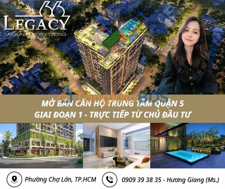 Căn hộ Legacy 66 Quận 5 50-92m² giá 1xx - View đẹp