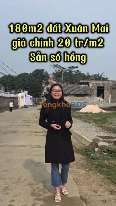 Đất nền Hạnh Côn Chương Mỹ 180m² 360 triệu - Sổ đỏ chính chủ