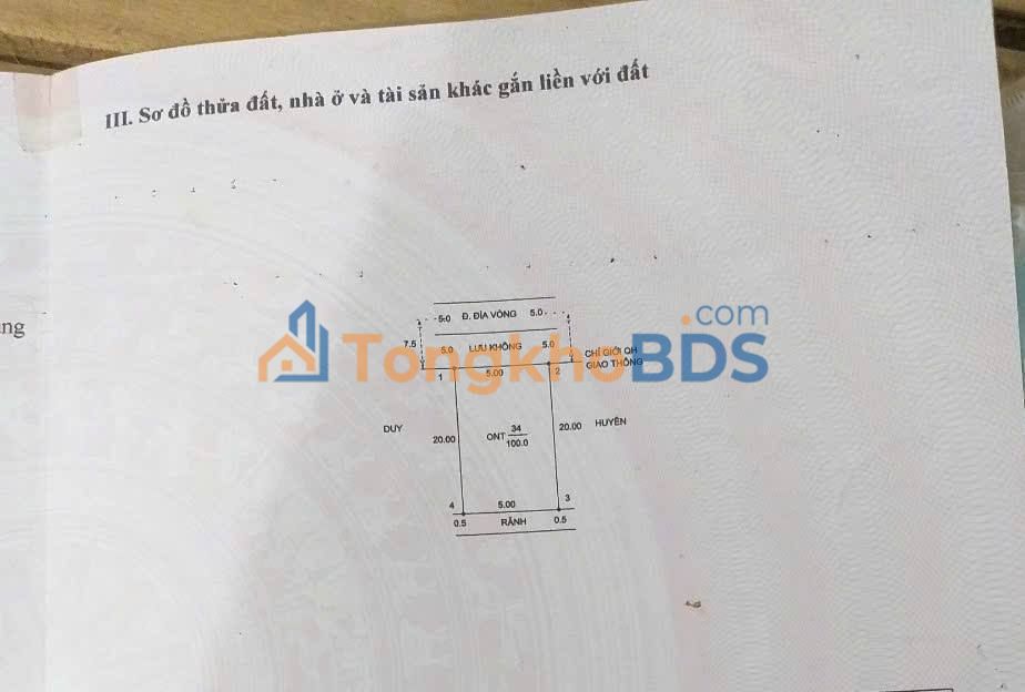 Đất nền Chương Mỹ Hoàng Văn Thụ 100m² - Sổ đỏ chính chủ