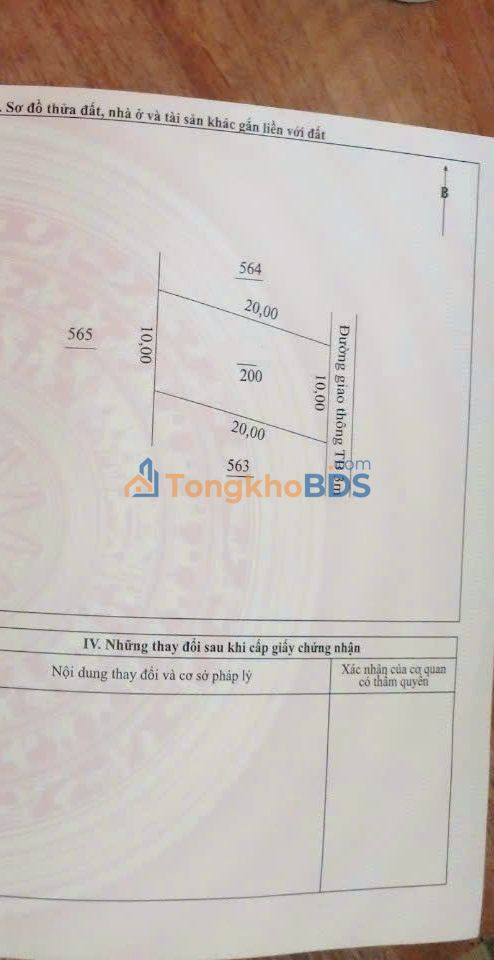 Đất nền Thịnh Đán 200m² giá 3 tỷ - Sổ đỏ chính chủ