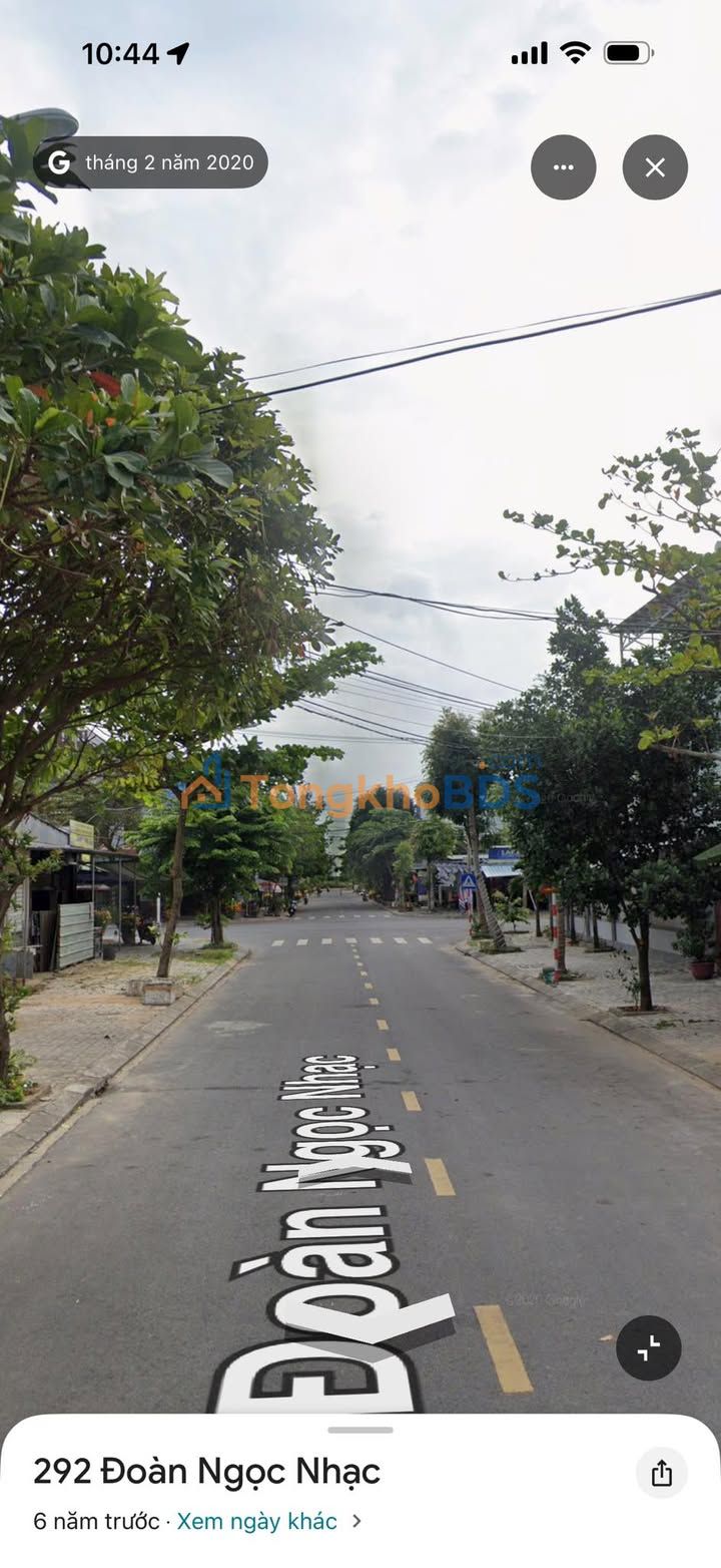 Đất nền Đoàn Ngọc Nhạc Hòa Xuân 100m² giá 5.45 tỷ - Sổ đỏ chính chủ