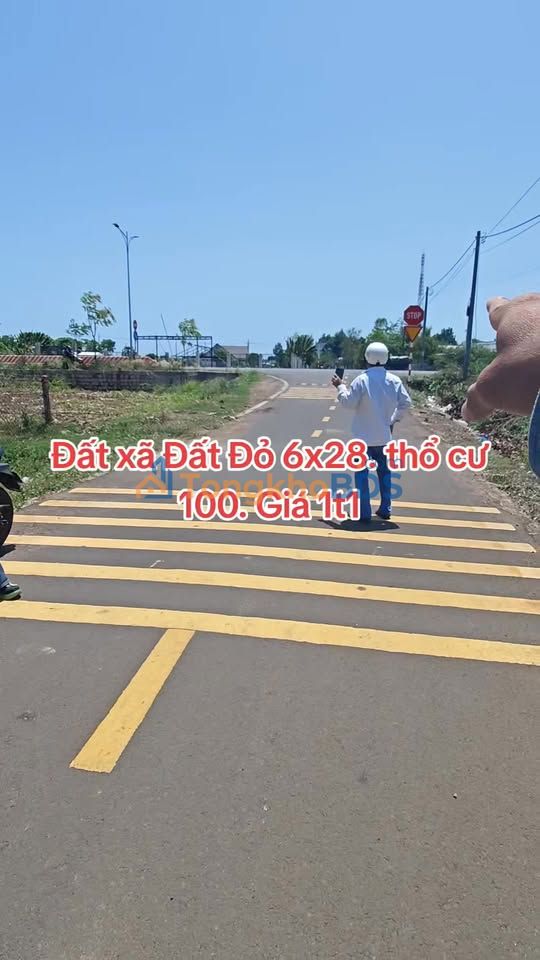 Đất nền Thị trấn Đất Đỏ 168m² 1.1 tỷ - Tiềm năng tăng giá