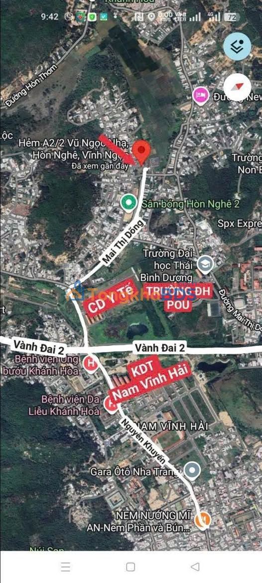 Đất Vĩnh Hòa Nha Trang 118m² 2.2 tỷ - Sổ đỏ chính chủ