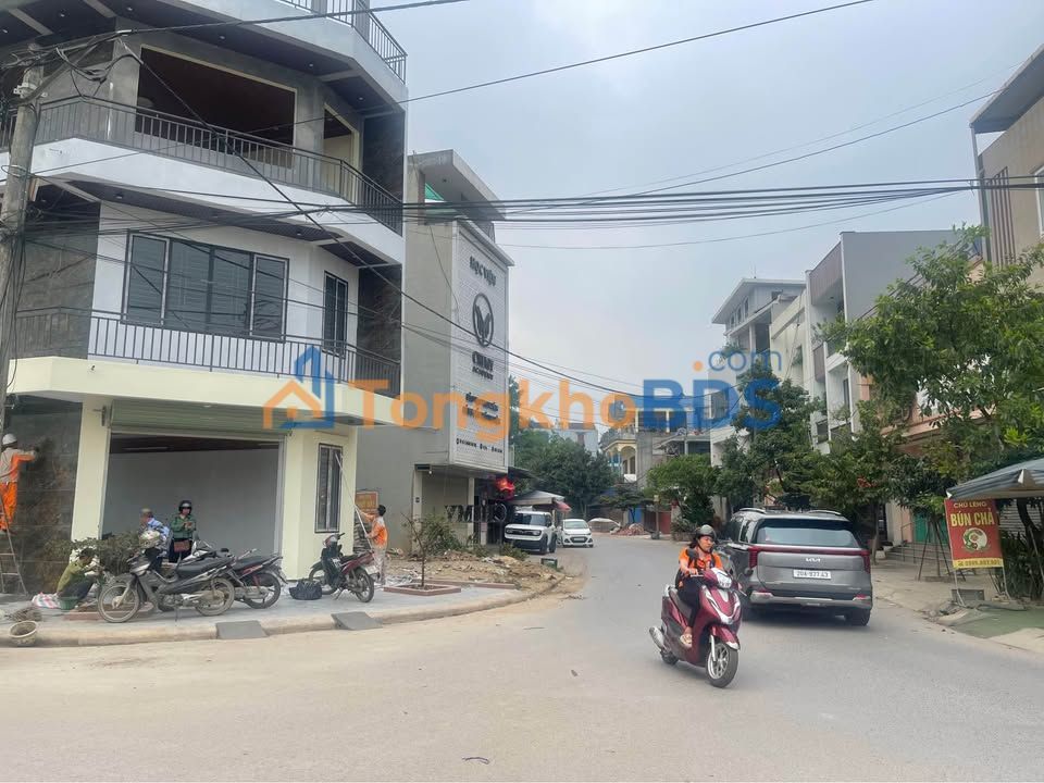 Nhà Phố Mặt Tiền Kinh Doanh Bắc Sơn, Thái Nguyên - 141m² Lô Góc 2 Mặt Tiền