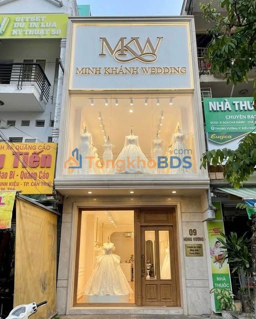 Nhà mặt tiền Hùng Vương Châu Thành 80m² 20tr - Kinh doanh