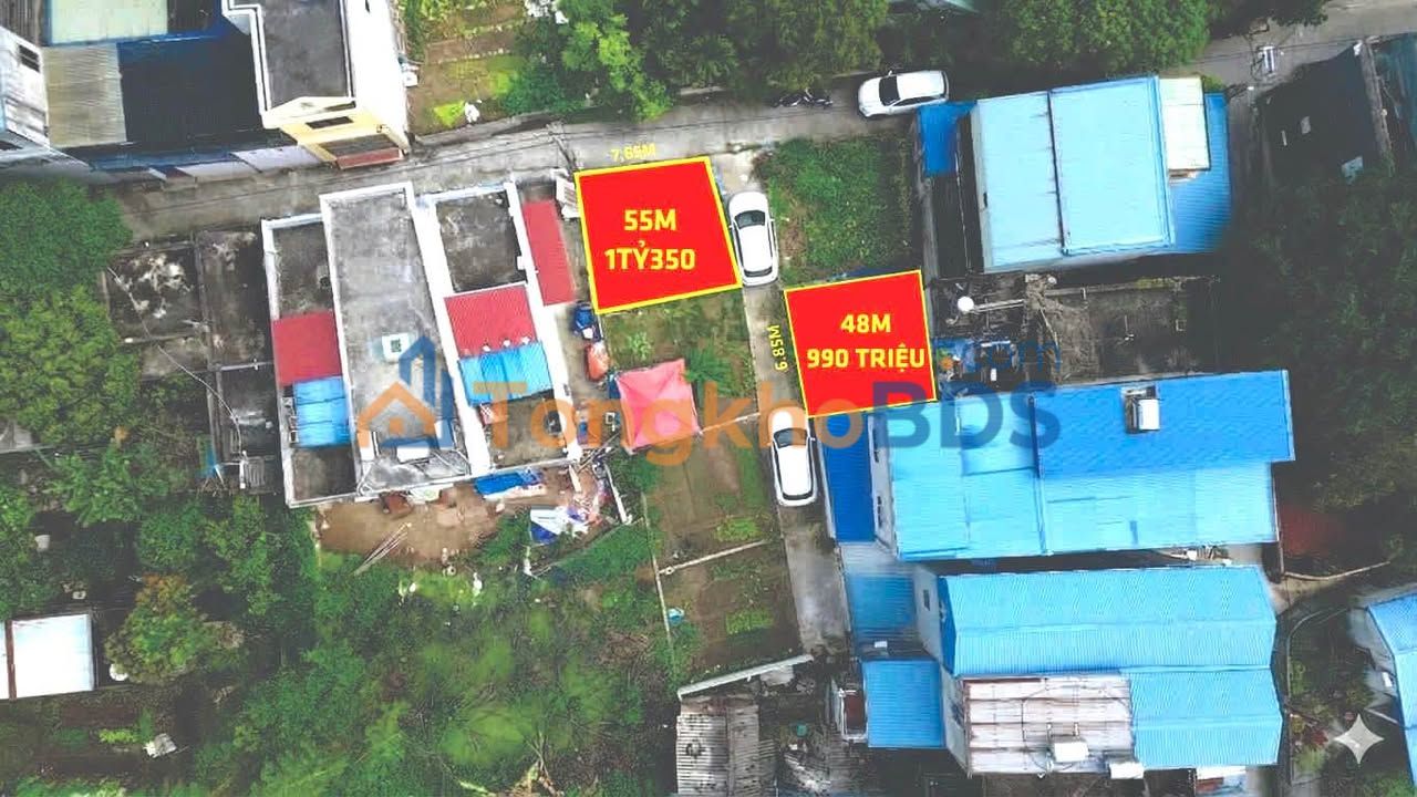 Đất thổ cư Lô Góc 55m² Phường Trường Thi, Nam Định - Sẵn Sổ Hồng