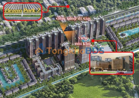 Căn hộ Ocean Park 31m2 1,7 tỷ - Full nội thất cao cấp