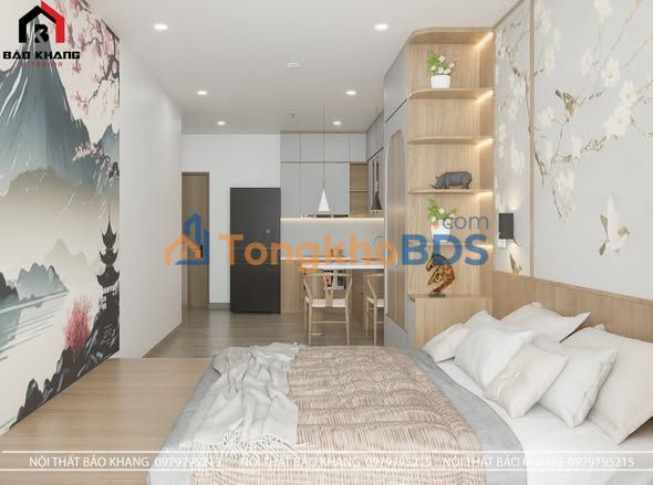 Studio Pavilion P4 Gia Lâm 6.5 triệu - Bàn giao ngay