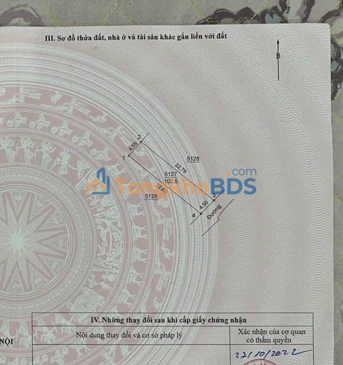 Đất Đồng Quang Quốc Oai 102m² 3 tỷ - Sổ đỏ chính chủ