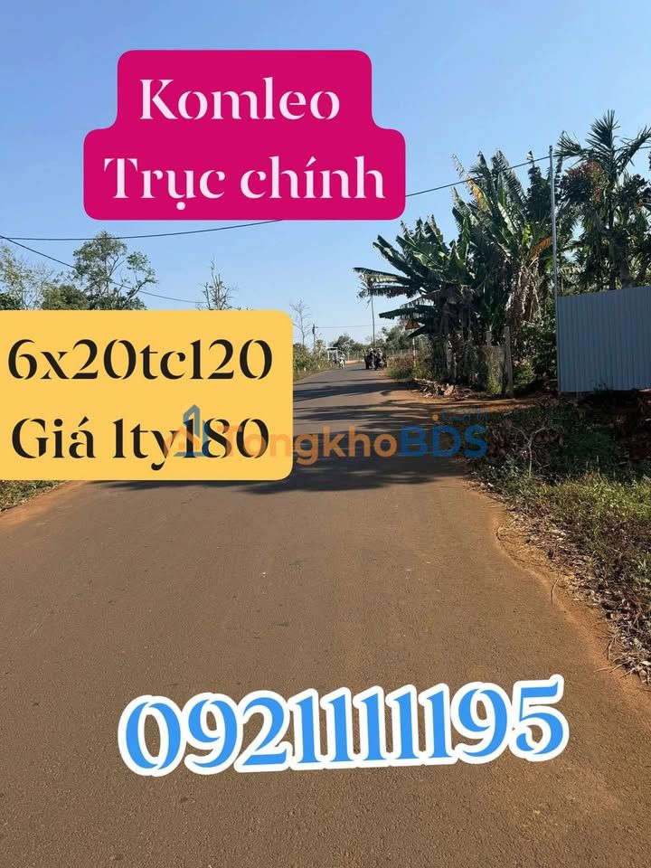 Đất Komleo Tân Lập 120m2 1.18 tỷ - Sổ đỏ chính chủ
