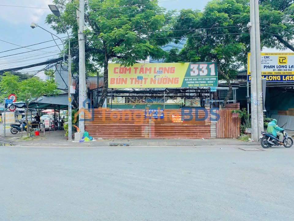 Mặt bằng Lê Văn Lương Q7 440m2 75 triệu - Mặt tiền kinh doanh