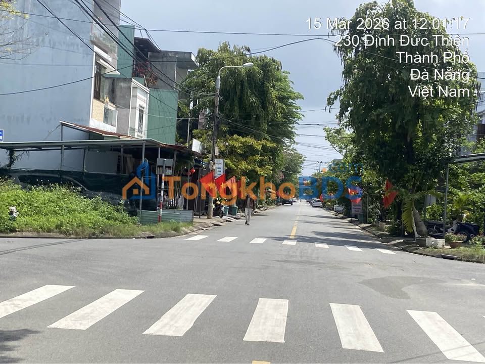 Đất Đinh Đức Thiện Đà Nẵng 90m² 6.5 tỷ - Pháp lý rõ ràng