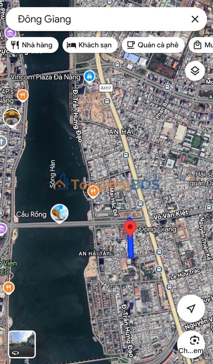 Đất nền Đông Giang Sơn Trà 74m² 15.85 tỷ - Sổ đỏ chính chủ