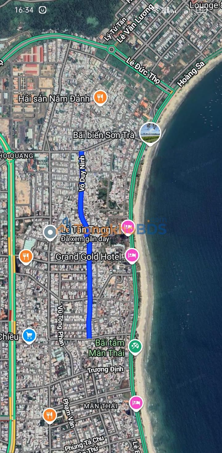 Đất nền Sơn Trà 72m² 5.85 tỷ - Xây dựng tự do