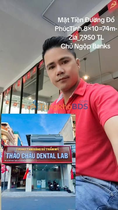 Nhà mặt tiền Quang Trung P12 74m² 7,95 tỷ - Chính chủ