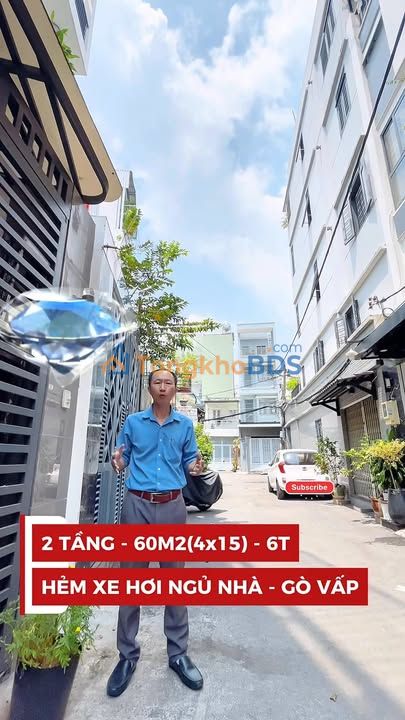 Đất nền Phan Huy Ích Gò Vấp 60m² – Xây dựng tự do