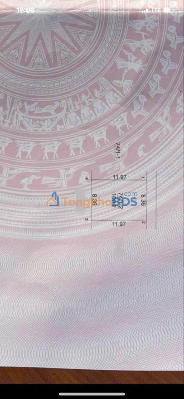 Đất nền Song Phương Hoài Đức 100m² 1 tỷ - Sổ hồng riêng