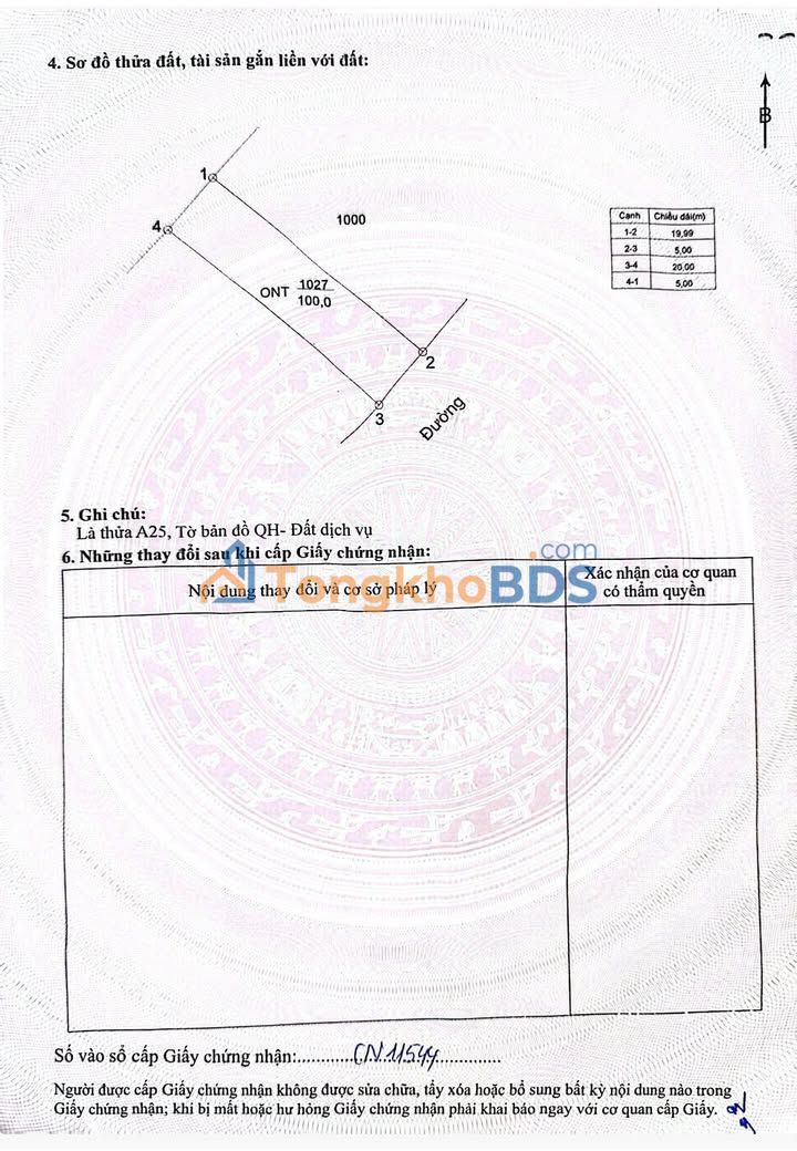 Đất nền Tân Phong Bình Xuyên 100m² 3.2 tỷ - Sổ đỏ chính chủ