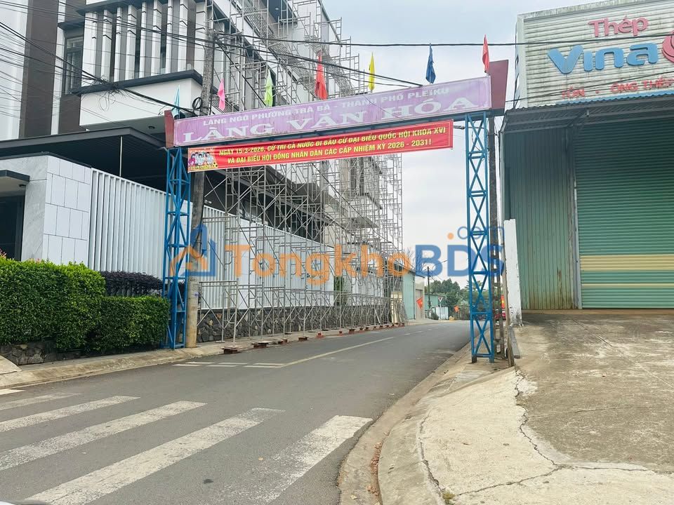 Đất MT Nguyễn Hữu Thọ Quy Nhơn 140m² 2,2 tỷ - Đường ô tô