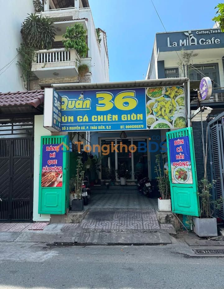 Nhà phố Thảo Điền 120m² 45 triệu - Mặt tiền kinh doanh