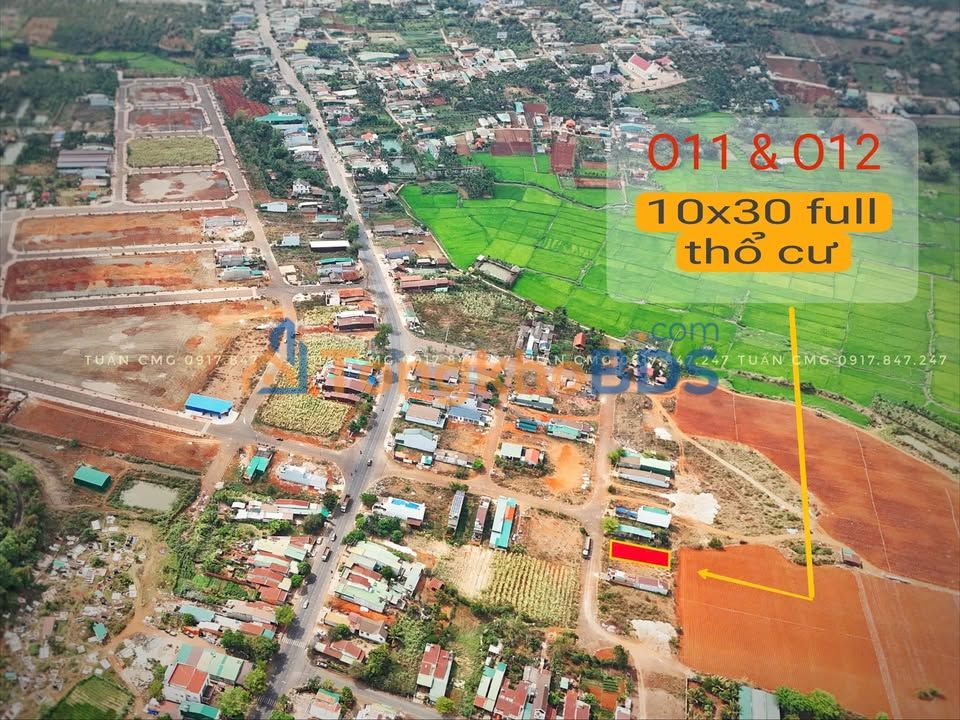 Đất nền Eapok Ea Ktur 300m² 3,1 tỷ - Đất thổ cư 100%