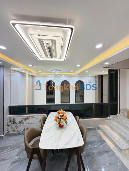 Nhà Phố Gò Vấp 4 Tầng - Hẻm Xe Hơi 4m, Full Nội Thất