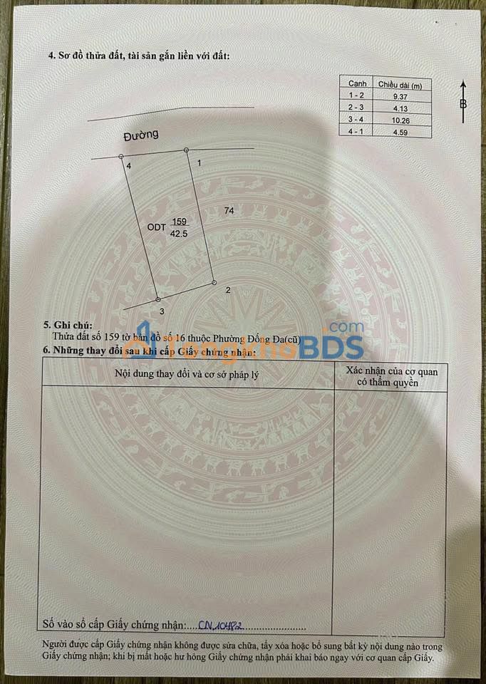 Đất Ngô Quyền Vĩnh Yên 42m² 1.5 tỷ - Sổ hồng sẵn