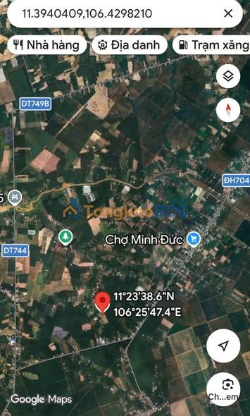 Đất nền Định Thành Dầu Tiếng 250m² 575 triệu - Tiềm năng tăng giá