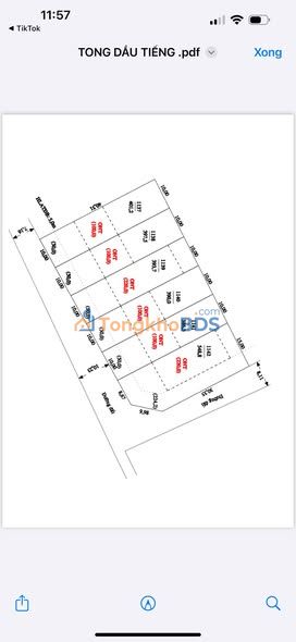 Đất Định Thành Dầu Tiếng 400m² 750 triệu - Sổ đỏ