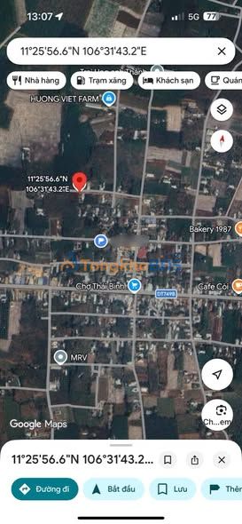 Đất nền Minh Thạnh Dầu Tiếng 490m² - Sổ đỏ chính chủ