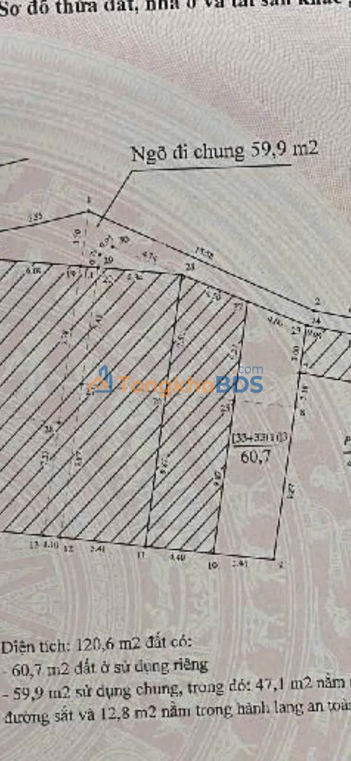 Đất nền Vĩnh Hưng Hoàng Mai 61m² 11 tỷ Sổ đỏ chính chủ