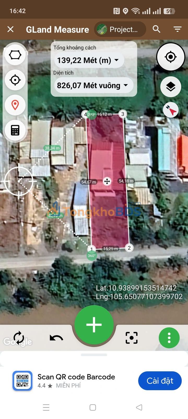 Đất nền Vĩnh Hưng Long An 525m² 850 triệu - Đường to ô tô