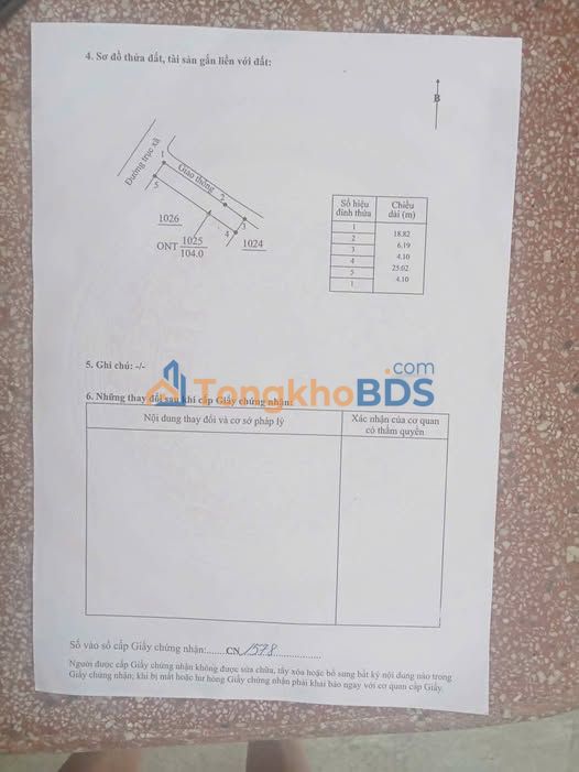 Đất nền Thôn Đông Tây Giang 104m² giá 1 tỷ - Tiềm năng tăng giá