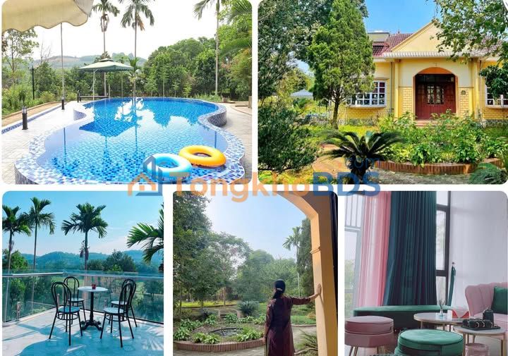 Villa Yen Bai Ba Vi 3000m2 15tr - Oto vao tan nha xanh