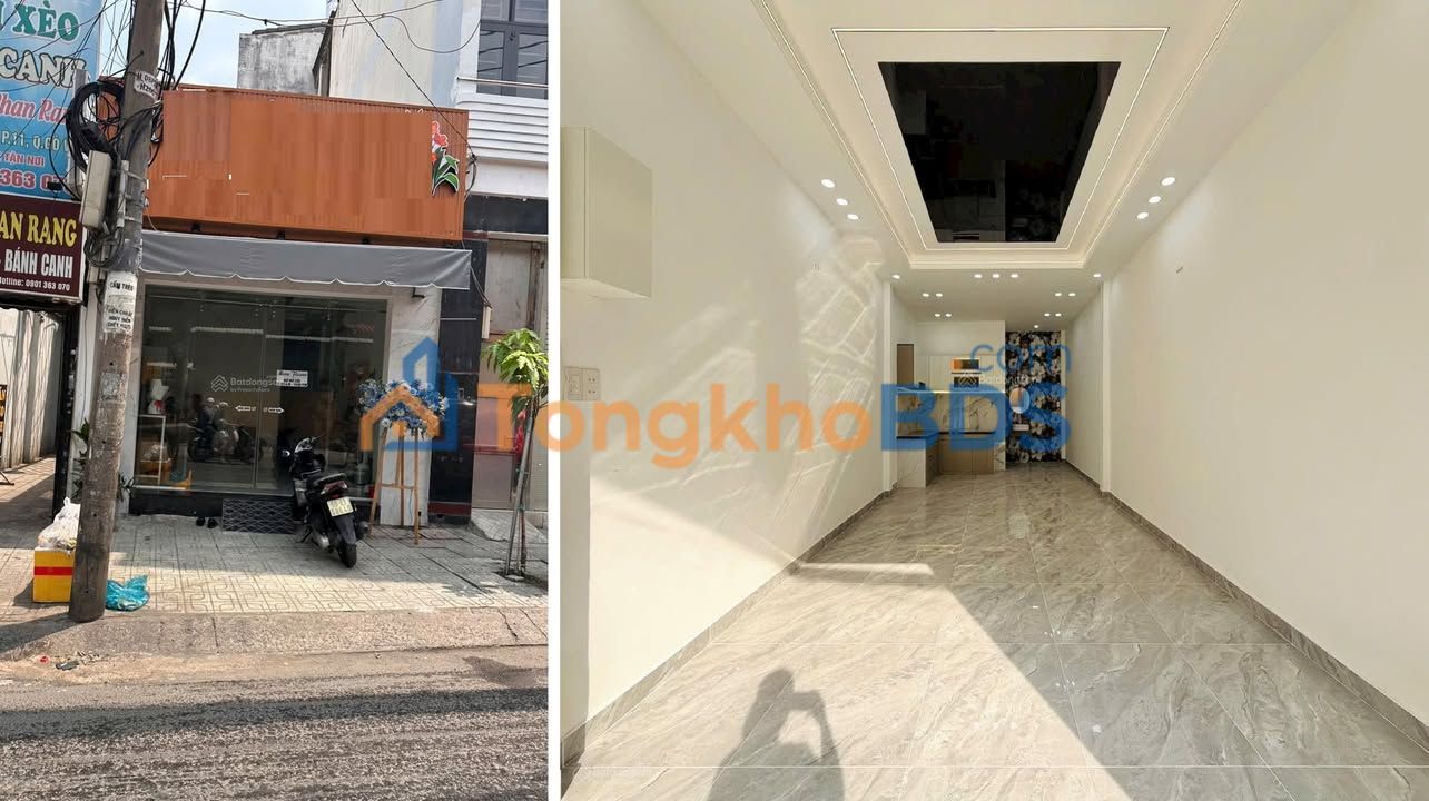 Mặt bằng P11 Gò Vấp 48m2 15 triệu - Mặt tiền KD