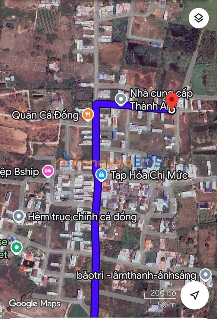 Đất nền Xóm Đoàn Kết Phan Thiết 96m² - Sổ đỏ chính chủ, xây dựng tự do