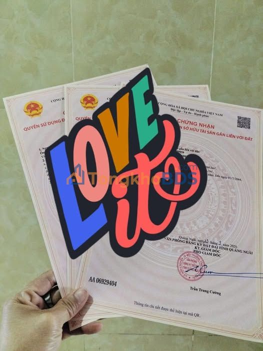 Đất nền Hành Đức Nghĩa Hành 145m² 195 triệu - Sổ đỏ chính chủ