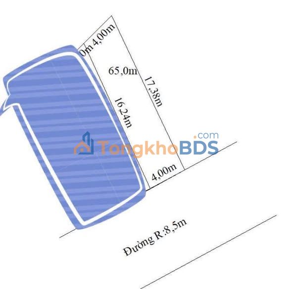 Đất nền Hòa Bình Thuỷ Nguyên 65m² giá 1 tỷ - Đường to ô tô