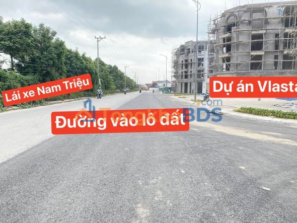 Đất ngã tư Quán Nạo Hồng Bàng 57m² 3 tỷ - Đường to ô tô