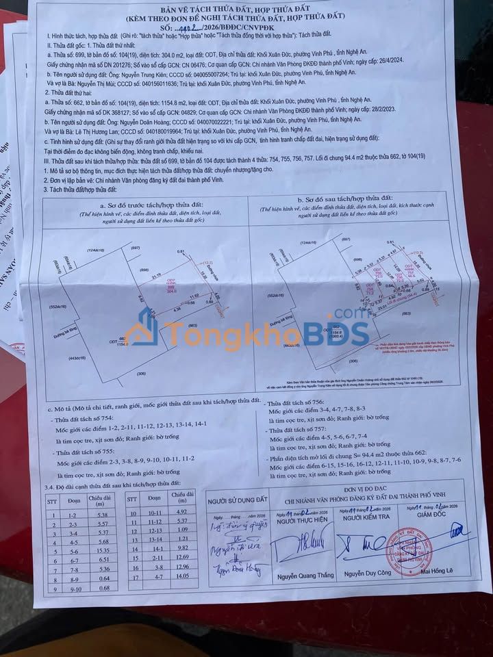 Đất Nghi Đức Vinh 89m² giá 2 tỷ - Sổ đỏ chính chủ