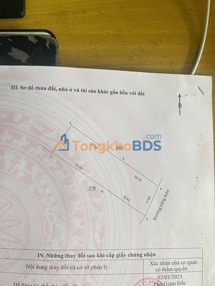 Đất nền Châu Hưng Bình Đại 466m² 2,332 tỷ - Sổ đỏ chính chủ