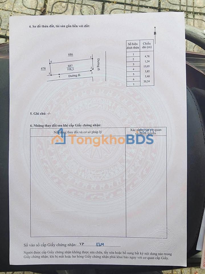Đất Tư Nghĩa Trường Sa 108m² 9xx triệu - Đường ô tô