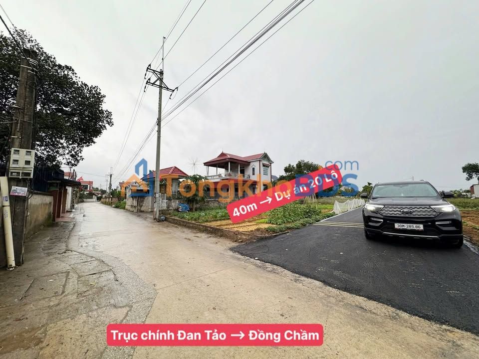 Đất Tân Minh Sóc Sơn 105m² 2.1-3.045 tỷ - Sổ đỏ chính chủ