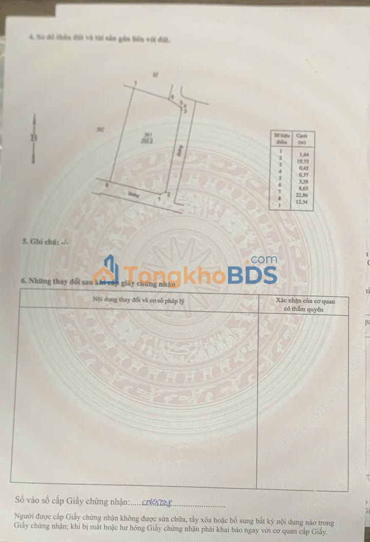 Đất nền Khoái Châu 287m² giá F0 - Tiềm năng tăng giá