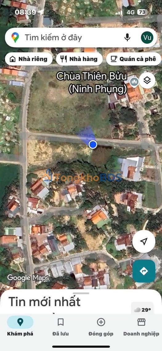 Đất nền Điềm Tịnh Ninh Hòa 441m² 1,7559 tỷ - Sổ đỏ chính chủ